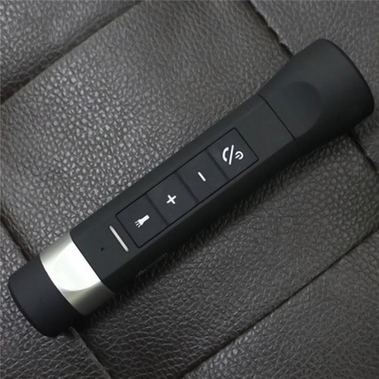 YOUOKLIGHT Multi-function Bike LED Flashlight + Bluetooth Speaker + Mobile Power Bank YK6226 - Black-16