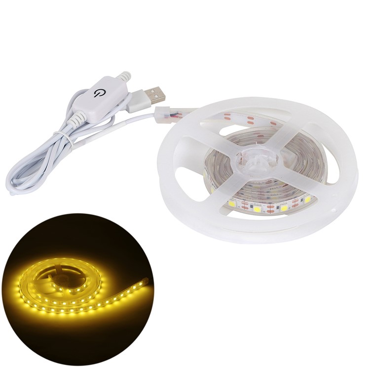 YouOKLight YK2272 1M Dimmable 3W USB Touch Sensor Warm White LED Strip Lamp-6