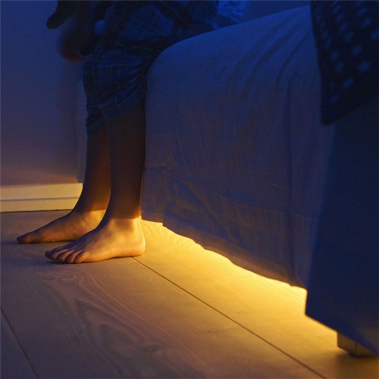 YouOKLight YK2273 1M 3W Motion Sensing Warm White Light LED Strip Lamp DC 5V-11