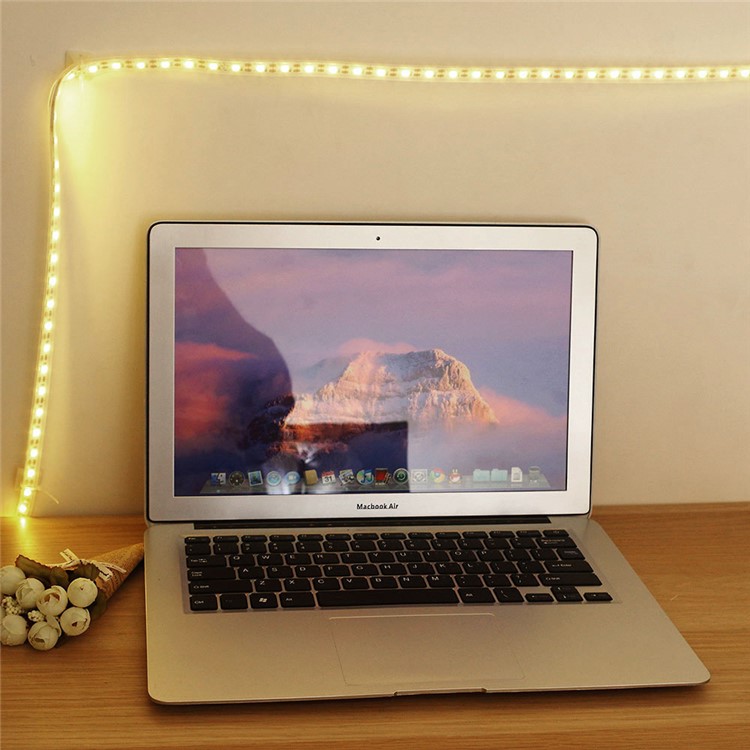 YouOKLight YK2273 1M 3W Motion Sensing Warm White Light LED Strip Lamp DC 5V-14