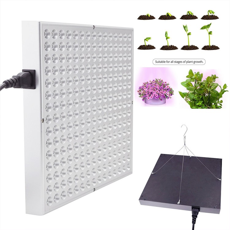 YouOKLight YK6009 45W 225-2835 LED Square Plant Grow Light - US Plug-7