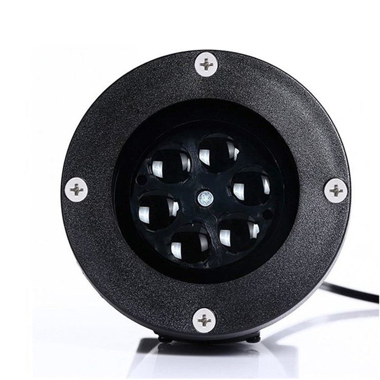 YouOKLight YK2281 12W LED Stage Lights Cool White Christmas Laser Snowflake Projector Lamp Home Decor - EU Plug-2