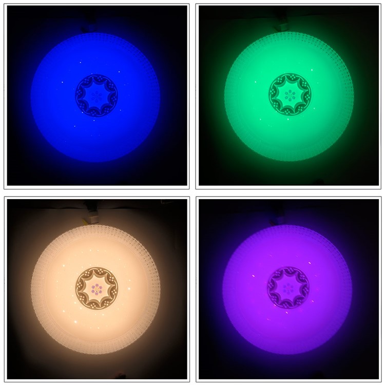YouOKLight YK2031 24W 220V Remote Control Multi-color Dimming LED Ceiling Lamp-13
