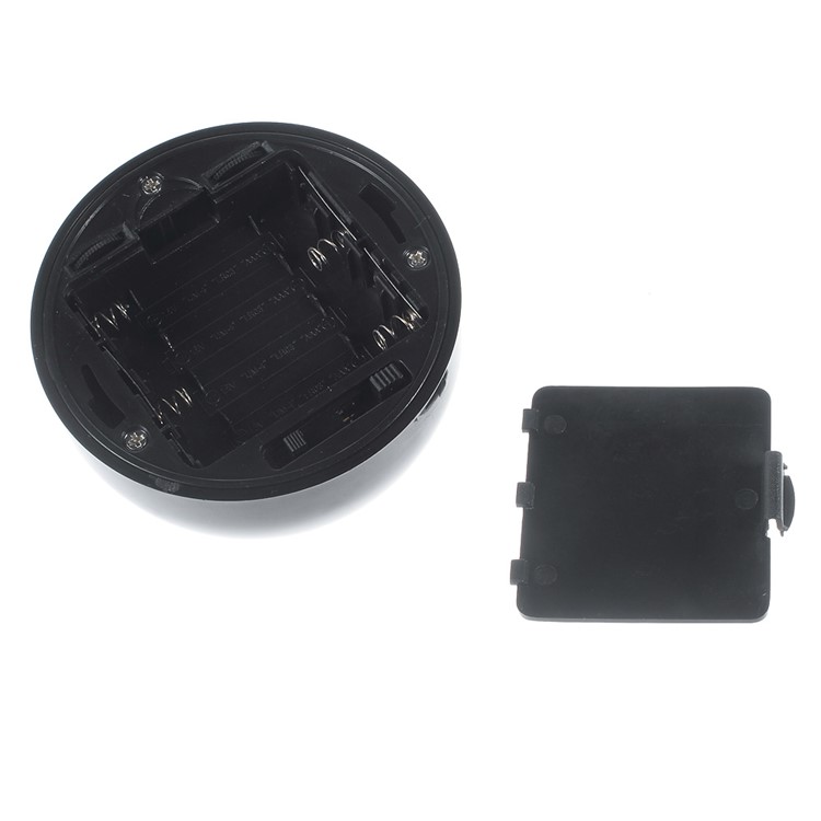 Auto PIR PIR 6-LED Sensor de Infrarrojo Lámpara de Movimiento de Lámpara - Negro