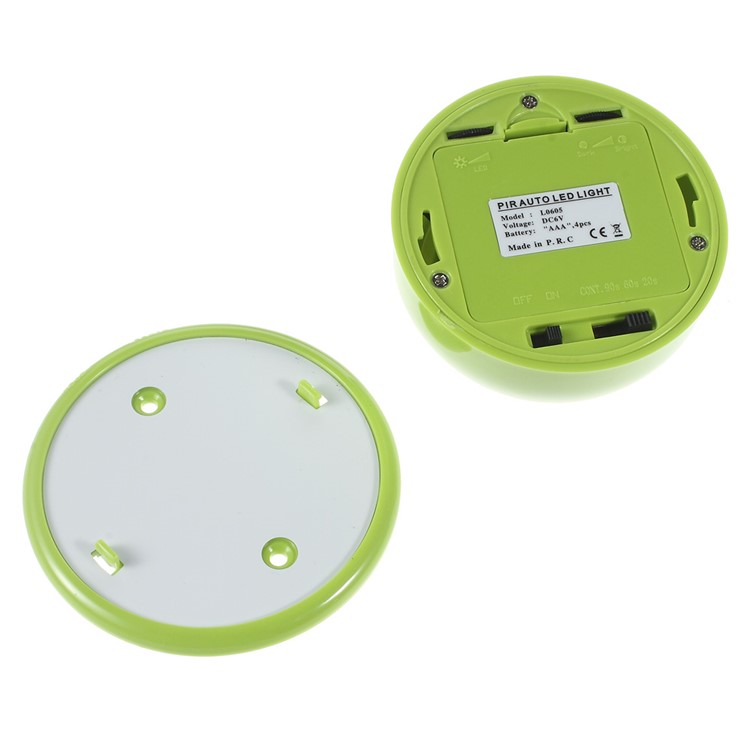 Auto PIR 6-LED Light Infrared Sensor Lamp Motion Light - Green-3