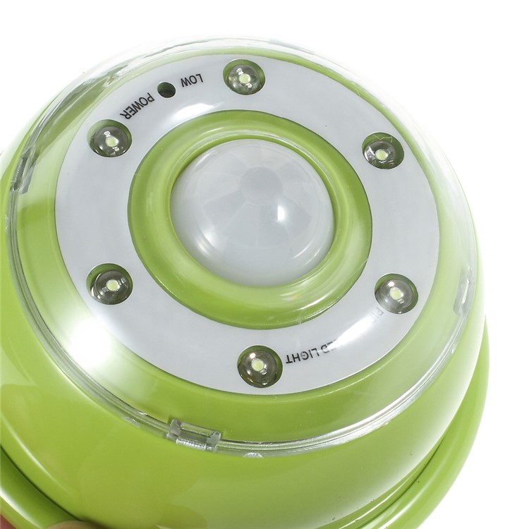 Auto PIR 6-LED Light Infrared Sensor Lamp Motion Light - Green-4