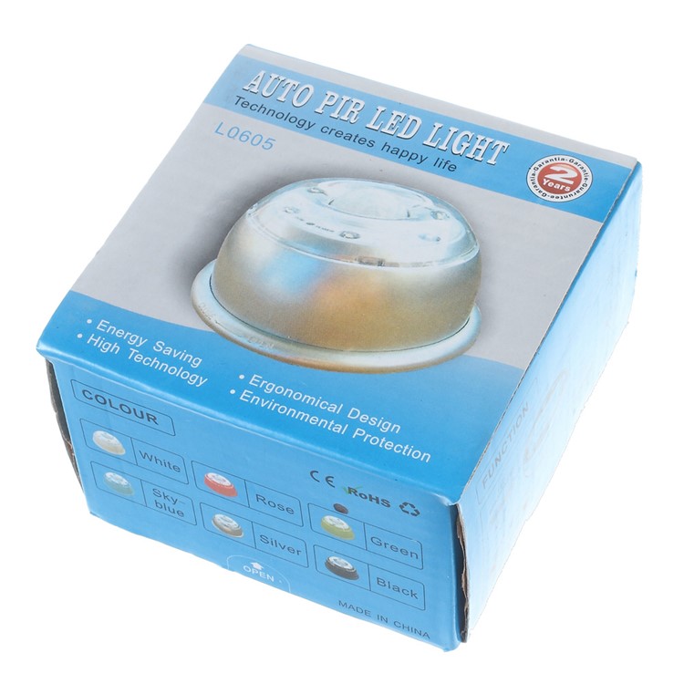 Auto PIR 6-LED Light Infrared Sensor Lamp Motion Light - Green-8