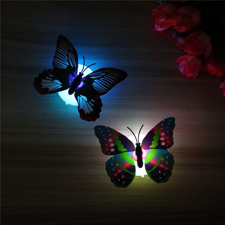 10Pcs 3D Butterfly Removable Mural Stickers Wall Stickers Decal for Home and Room Decoration-5