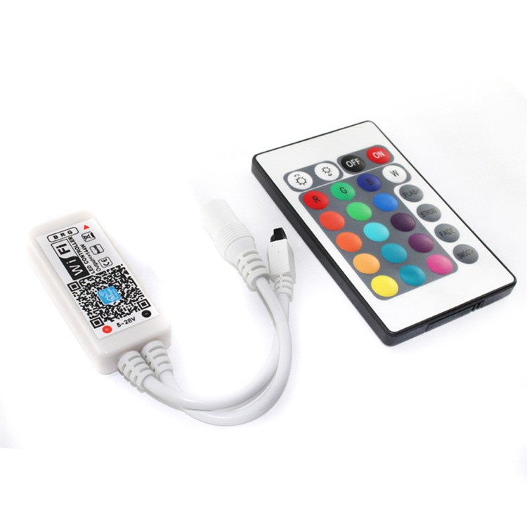Smart Home Wi-Fi RGB 5M 300x5050 SMD Waterproof IP65 LED Strip Light Kit - US Plug-4