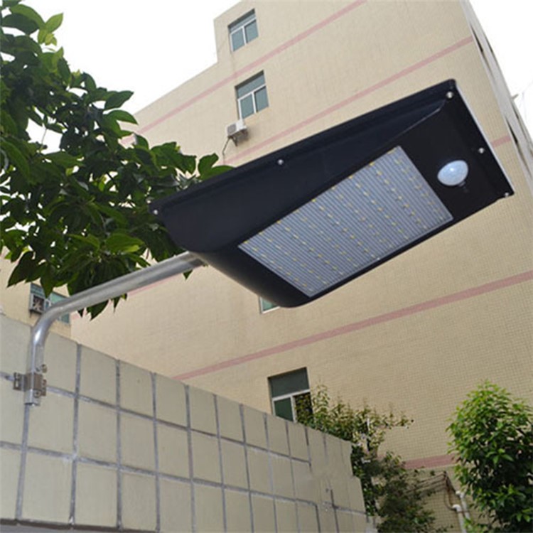 Outdoor IP65 Waterproof 1000 Lumens 81 LEDs PIR Motion Sensor Solar Lamp Street Light-8