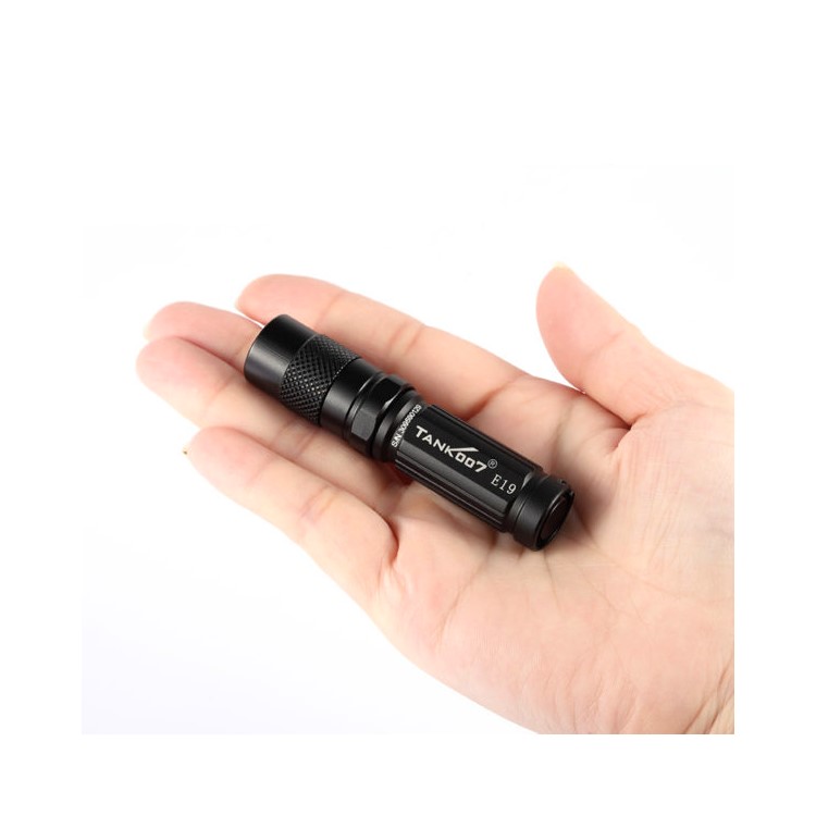 TANK007 E19 CREE XP-G3 R5 180LM 3 Modes Mini LED Flashlight Waterproof Torch-2