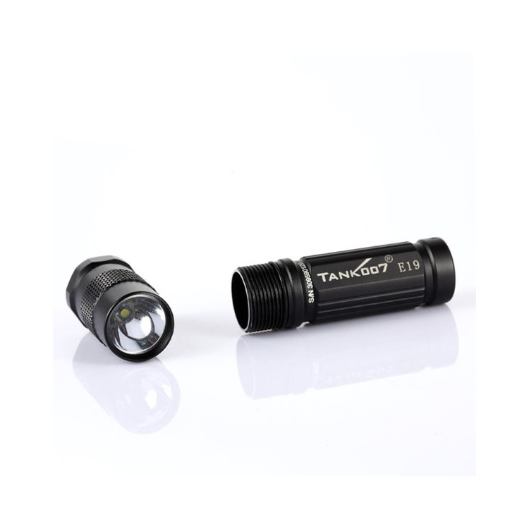 TANK007 E19 CREE XP-G3 R5 180LM 3 Modes Mini LED Flashlight Waterproof Torch-4