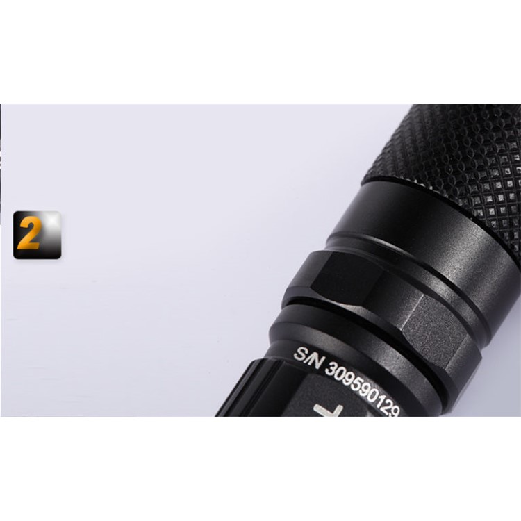 TANK007 E19 CREE XP-G3 R5 180LM 3 Modes Mini LED Flashlight Waterproof Torch-7