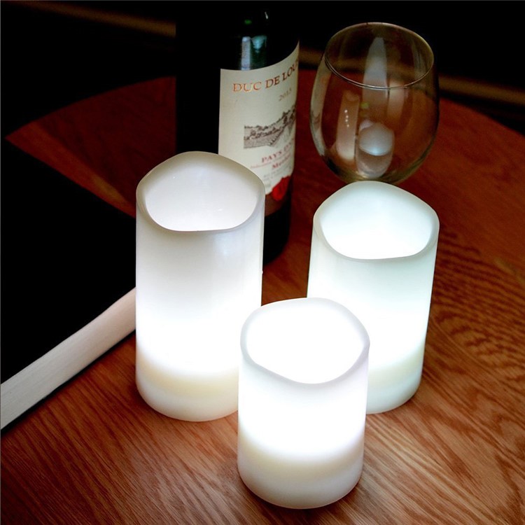 YOUOKLIGHT 3Pcs / Set YK2271 Mudança de cor LED Vela eletrônica LED Candle Lights com controle remoto-18