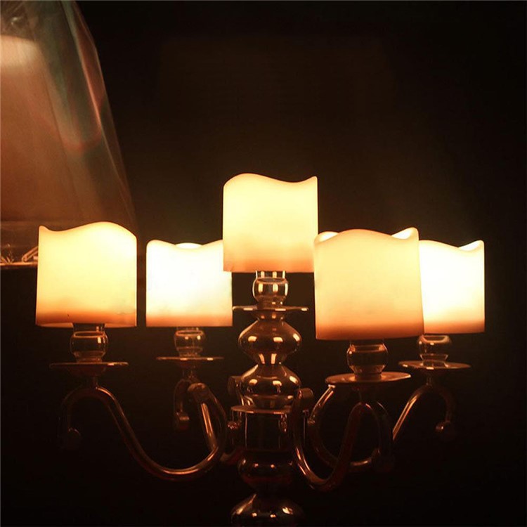 YOUOKLIGHT 3Pcs / Set YK2271 Mudança de cor LED Vela eletrônica LED Candle Lights com controle remoto-21