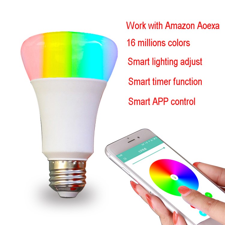 Wifi Light Bulb >> Purchased Smart Led Wifi Light Bulb Multicolored Led Light Bulbs Works With Amazon Alexa Wifi Light Bulb >> Purchased Smart Led Wifi Light Bulb Multicolored Led Light Bulbs Works With Amazon Alexa