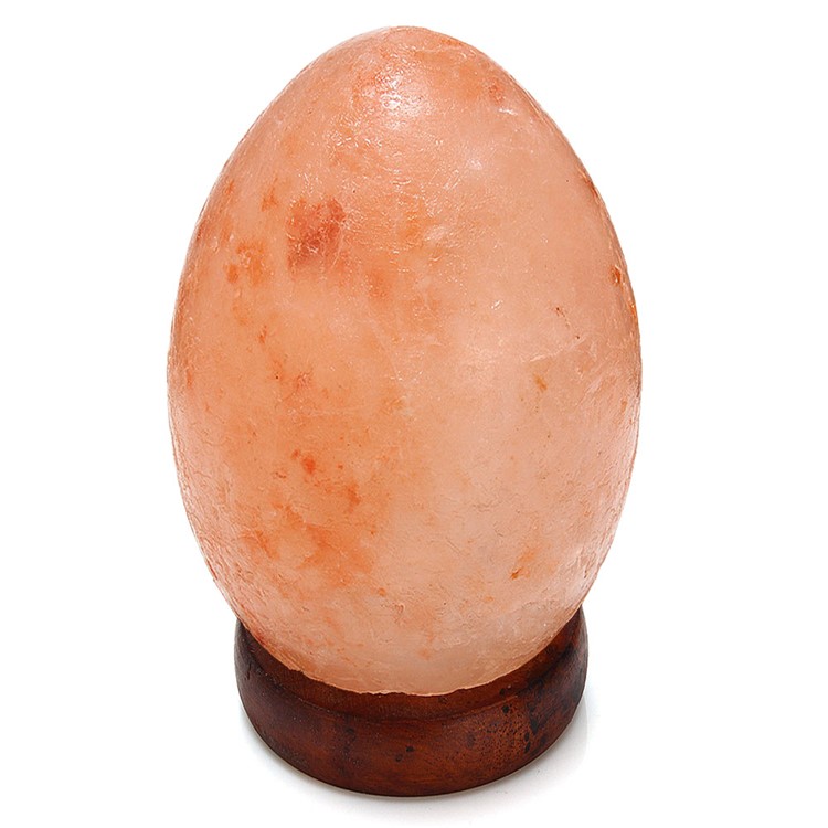 YOUOKLIGHT YK2294 Egg Shaped Natural Himalayan Salt Lamp Air Purifier Night Light Bedside Home Decor-2