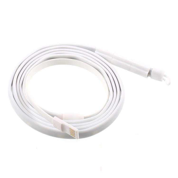 1.5M Portable Waterproof USB Strip LED Rope Lights with Magnet for Camping, Hiking Etc. - Warm White-1