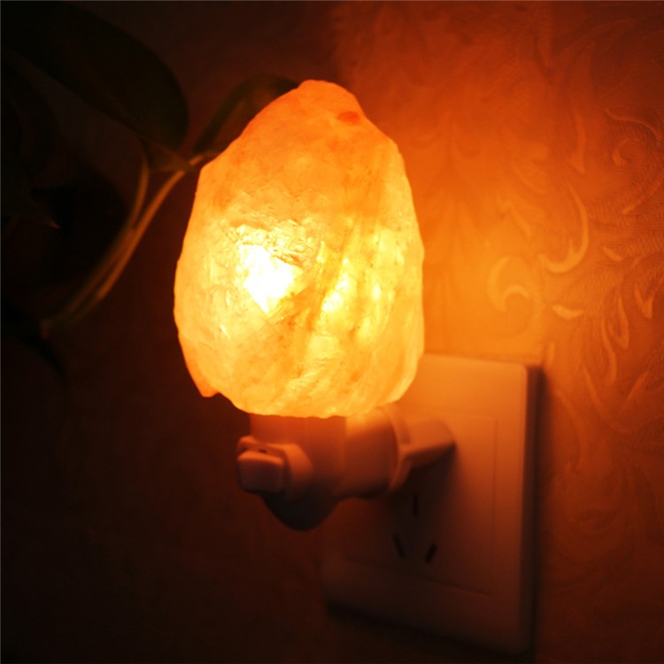 YouOKLight YK2291 7W 120V Warm White Himalayan Salt Lamps Crystal Salt Lamp - US Plug-11