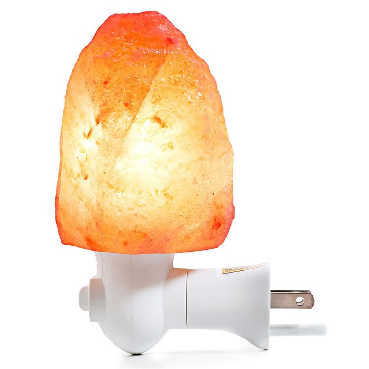 YouOKLight YK2291 7W 120V Warm White Himalayan Salt Lamps Crystal Salt Lamp - US Plug-2