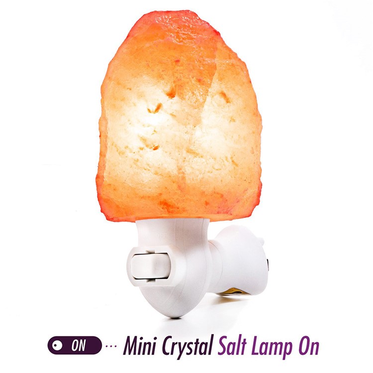 YouOKLight YK2291 7W 120V Warm White Himalayan Salt Lamps Crystal Salt Lamp - US Plug-5