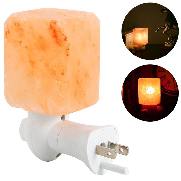 YouOKLight YK2293 7W 120V Warm White Himalayan Salt Lamps Crystal Salt Lamp - US Plug-1
