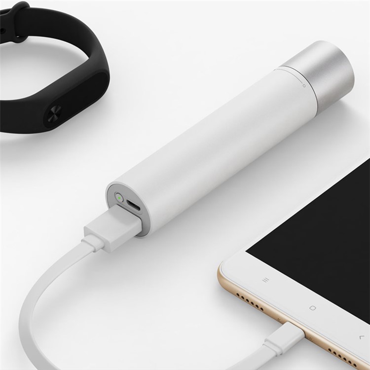 Lanterna Portátil XIAOMI LED 240lm Minimalista Luminária De Nível 11 Lâmpada SOS LED Com Função De Banco De Energia-5