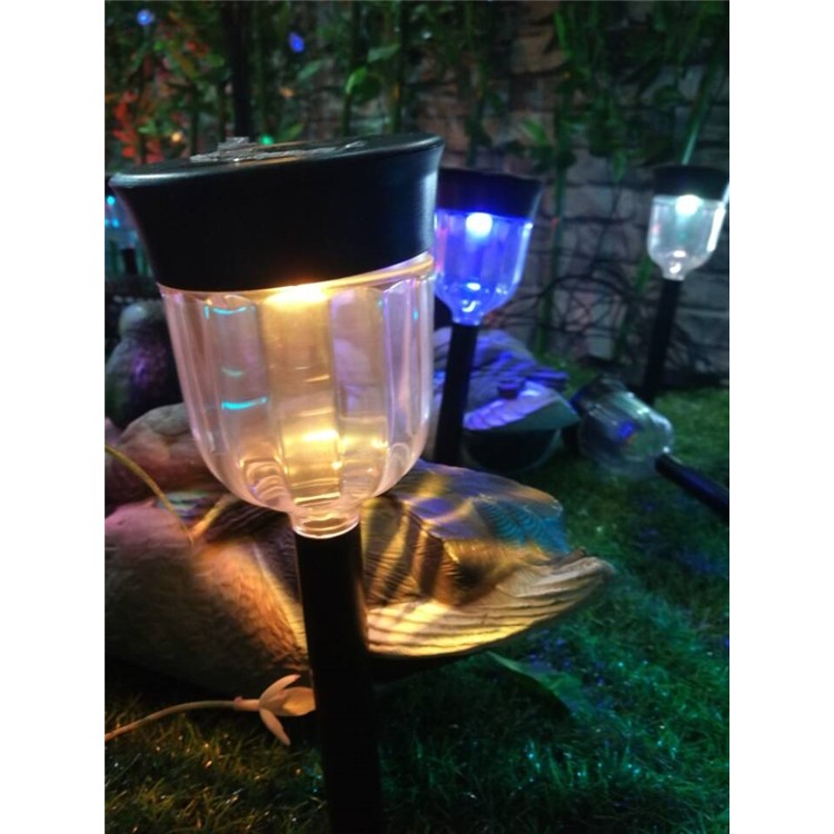 4PCS/Set LED Auto On/Off Lamp Waterproof Outdoor Solar Lights-6
