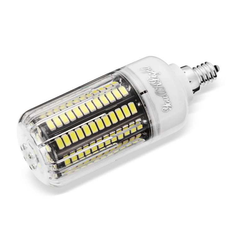4PCS/Set YOUOKLIGHT 12W E14 SMD 5733 1100LM 136-LED Corn Light Bulb with Cover - Cool White-3