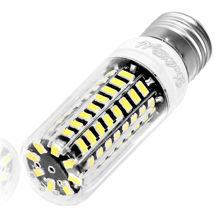 4PCS/Set 9W E27 SMD 5733 750LM 80-LED Corn Light Bulb with Cover - Cool White-2