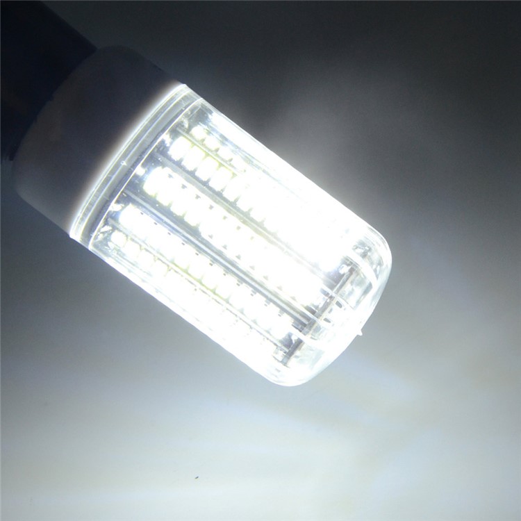 2PCS/Set 12W E12 SMD 5733 1100LM 136-LED Corn Light Bulb with Cover - Cool White-4
