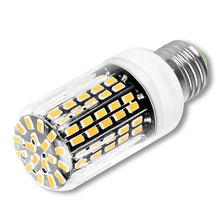 2PCS/Set 10W E27 SMD 5733 950LM 108-LED Corn Light Bulb with Cover - Warm White-3