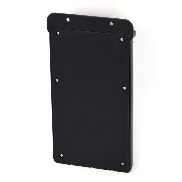 YY106 Grid Pattern Solar Powered Light Control LED Wall Light Outdoor Garden Lamp - Warm White-6
