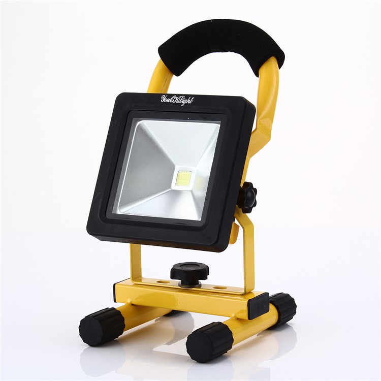 YOUOKLIGHT YK0952 Rechargeable White LED Flood Light IP65 Waterproof 20W 1700lm - EU Plug-2