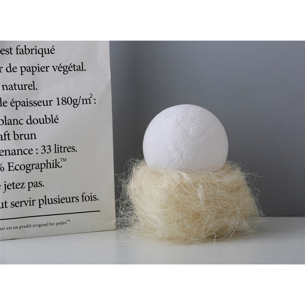 10cm Diameter Light LED 3D Printing Moon Lamp Touch Control Home Decorative Light - White-12
