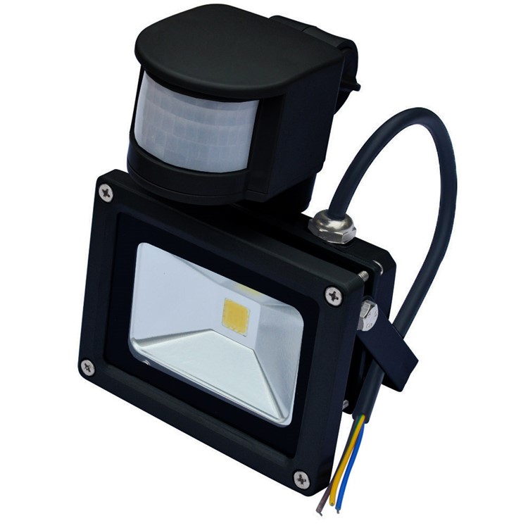 10w Led Motion Sensor Pir Flood Light For Indoor Outdoor Use 10w Led Motion Sensor Pir Flood Light