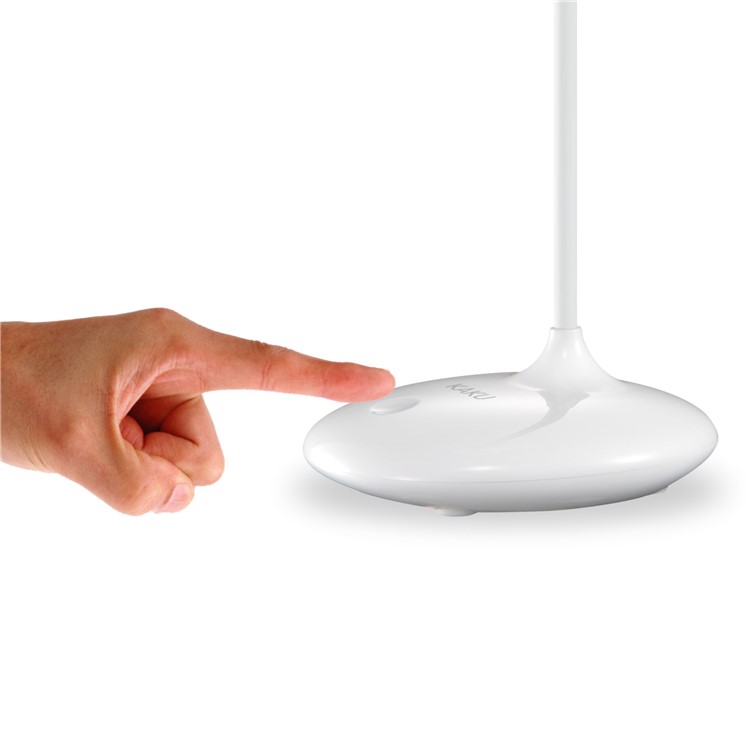 360-Degree Rotating Rechargeable Dimmable 16-LED USB Table Desk Lamp Light Touch Switch-3