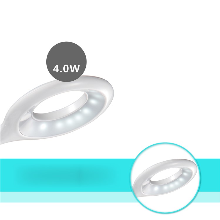 360-Degree Rotating Rechargeable Dimmable 16-LED USB Table Desk Lamp Light Touch Switch-4