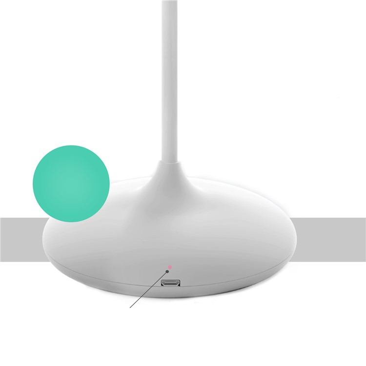 360-Degree Rotating Rechargeable Dimmable 16-LED USB Table Desk Lamp Light Touch Switch-5