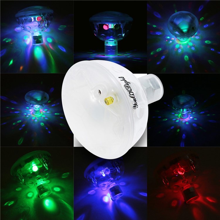 YK6224 RGB Swimming Pool Underwater Light Powered By 3xAAA Battery(Not Included)-6
