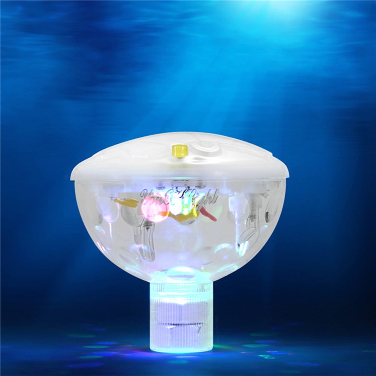 YK6224 RGB Swimming Pool Underwater Light Powered By 3xAAA Battery(Not Included)-8