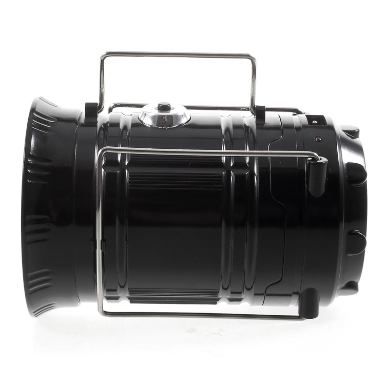 JH-5800T Portable Outdoor Solar Torch Light Stretchable LED Camping Lantern with Power Bank Function - US Plug-6