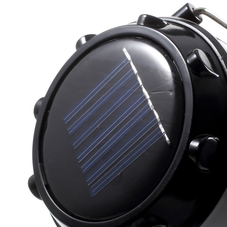 JH-5800T Portable Outdoor Solar Torch Light Stretchable LED Camping Lantern with Power Bank Function - US Plug-9