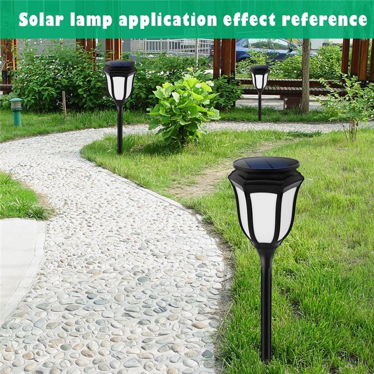96-LED Hexagon Flame Lamp Creative Simulate Waterproof Landscape Light-7