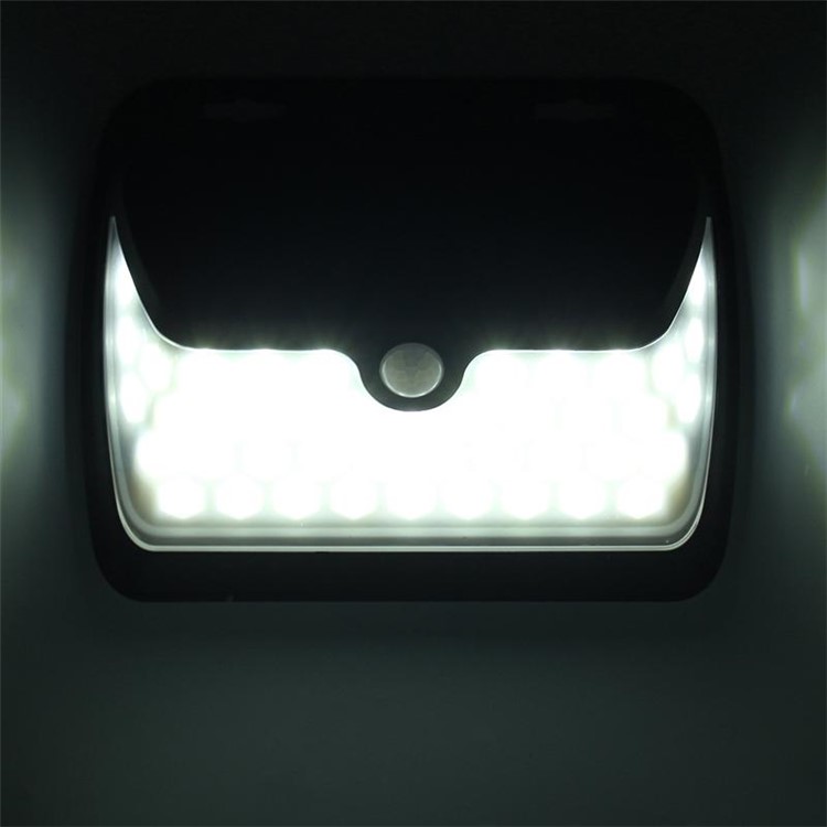 42-LED Wide Angle Solar PIR Motion Sensor Light with 3 Lighting Modes for Wall Driveway Garden-10