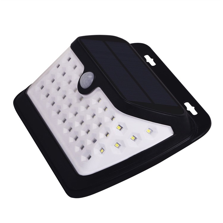 42-LED Wide Angle Solar PIR Motion Sensor Light with 3 Lighting Modes for Wall Driveway Garden-2