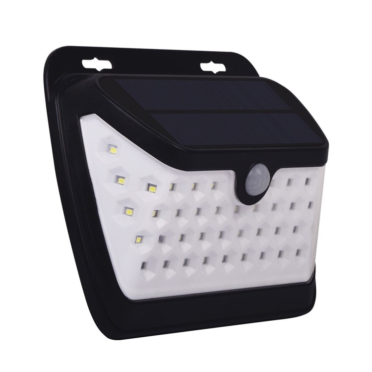 42-LED Wide Angle Solar PIR Motion Sensor Light with 3 Lighting Modes for Wall Driveway Garden-6