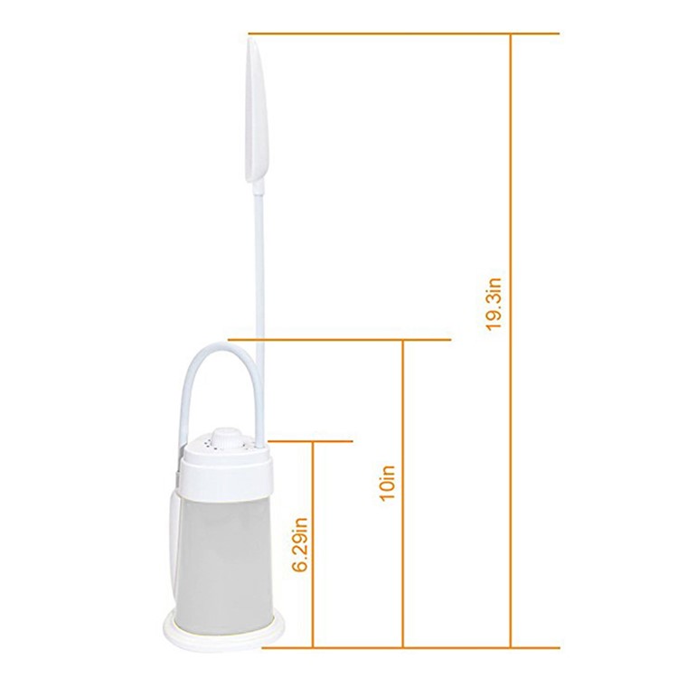 C19 LED USB Rechargeable Dimmer LED Night Light Desk Lamp-8