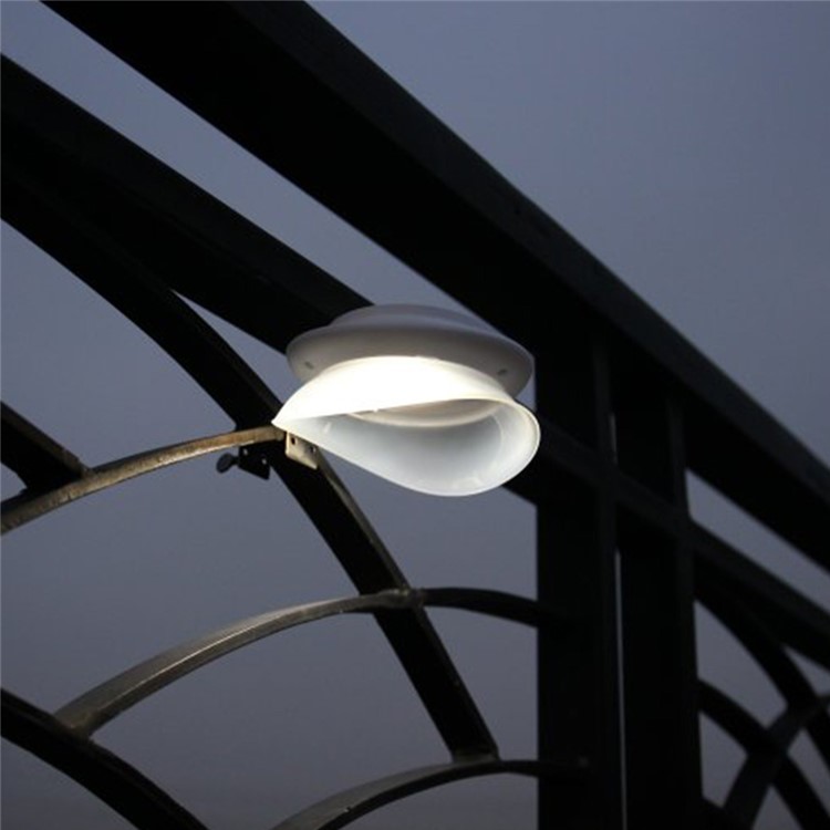 YOUOKLIGHT YK6418 Solar Powered Light Sensor LED Wall Lamp for Courtyard Garden Road-11