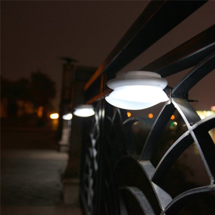 YOUOKLIGHT YK6418 Solar Powered Light Sensor LED Wall Lamp for Courtyard Garden Road-12